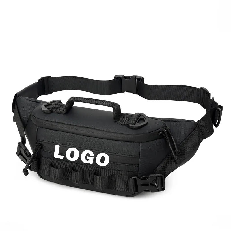 Fishing Waist Bag Fanny Pack Tactical Rig Pouch Outdoor Lure Bag Travel Hunting Camping Cycling Sports Chest Bag
