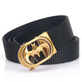 TUSHI Men's Heavy Duty Nylon Tactical Belt High Quality Custom Fabric No Hole Zinc Alloy Automatic Buckle Direct Factory