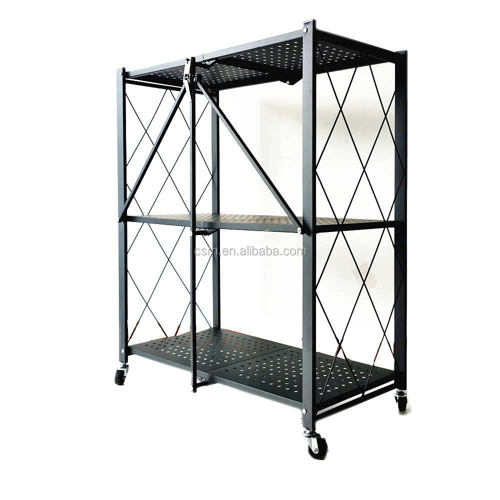 RH-FR-3   710*340*900mm  Three Layers Foldable Rack