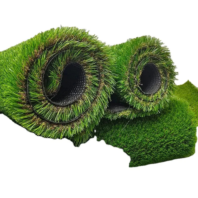 Factory Wholesale 50mm Pile Height Synthetic Turf Outdoor Artificial Grass for Football Garden Application PE and PP Material