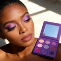 Wholesale 9-Color DIY Eyeshadow Palette High Pigment Customizable Powder on Paper Private Label for Eye Makeup