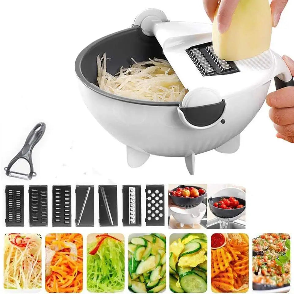 New Arrival Multifunction Manual Stainless Steel Vegetable Cutter Potato Grater Durable Vegetable Chopper Kitchen Tools