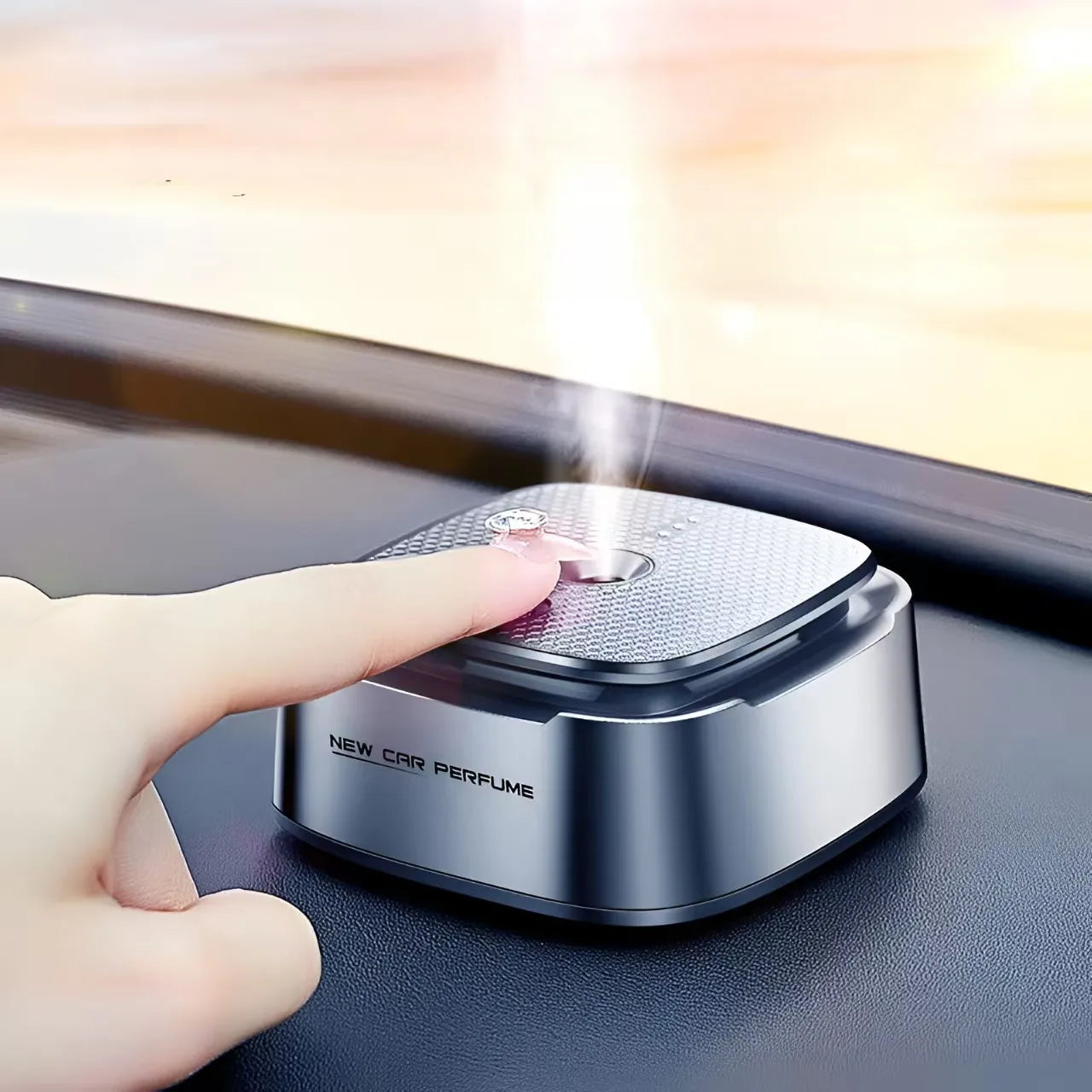 2025 New Product Customize Scenting Diffuser Three Fragrance Levels Ultrasonic Smart Aromatherapy Machine Car Diffuser