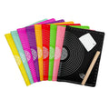Hot Sale Kitchen Silicone Rolling Dough Mat Pastry Tool Non Stick Silicone Pastry Mat