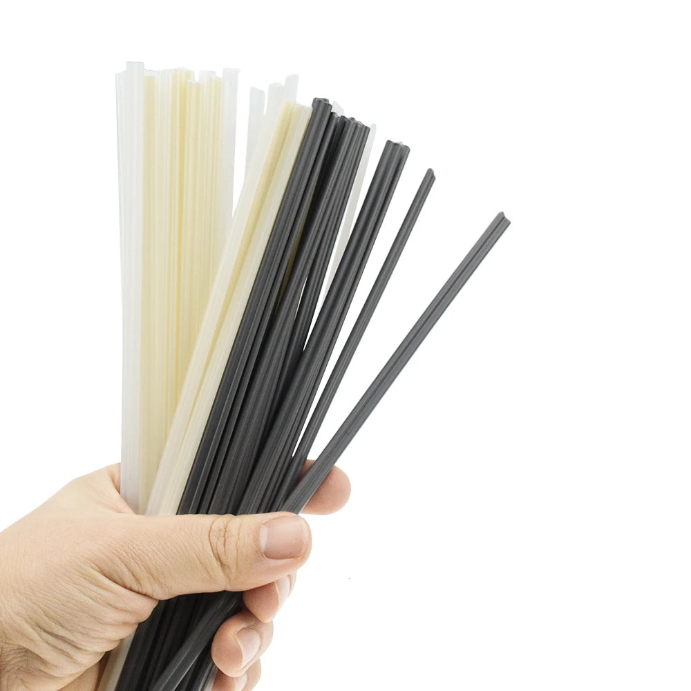 SDPSI 200mm Plastic Welding Rods Lot of 50 Sticks in 5x2.5mm for ABS/PP/PVC/PE Welder"