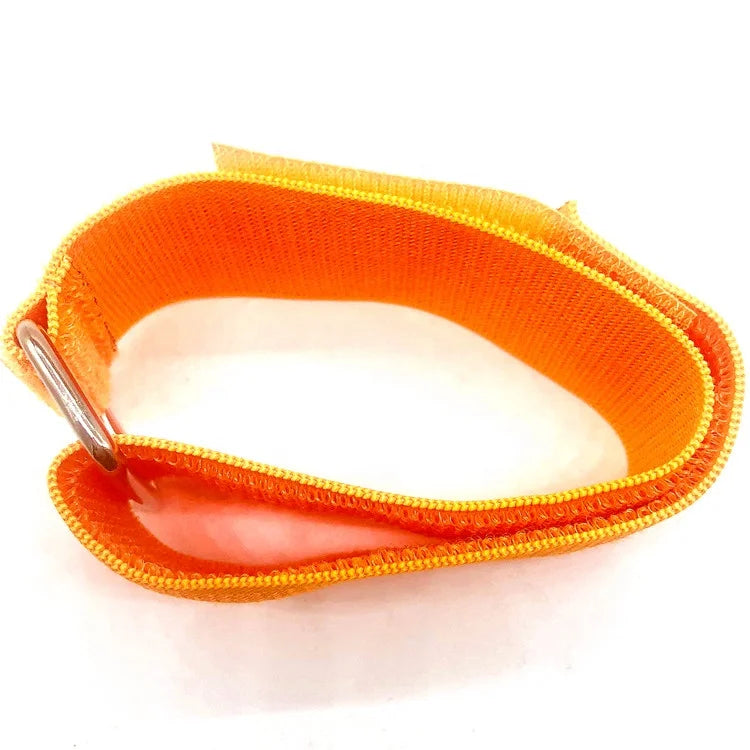 Fastening Wraps Strap Custom Size Print logo Stretch Double Side Adjustable Reusable Elastic Hook and Loop Strap
