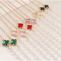 Custom Design Glasses Chain Multiple Styles Eyewear Chain Gold Plated Clover Crystal Beads Facemask Strap Sunglasses Accessories