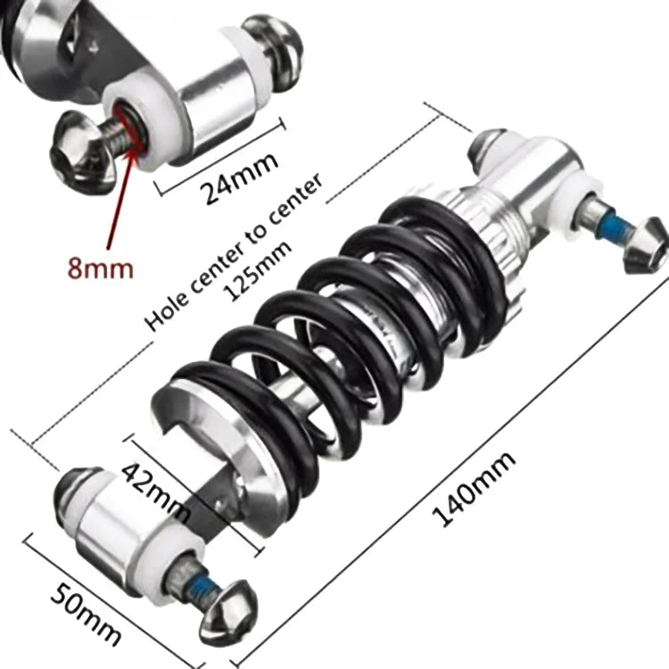 Bicycle Shock Absorber Bicycle Rear Suspension Shock Absorber 125mm