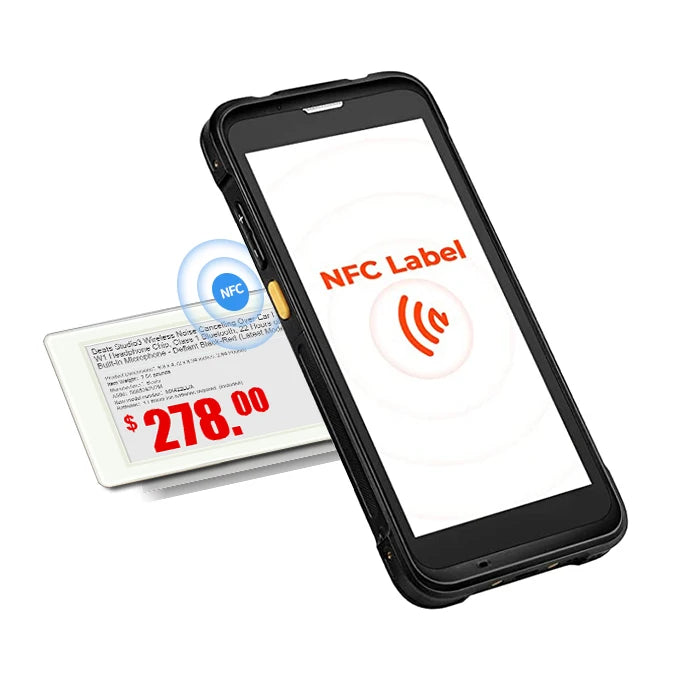 Bohang DJ-WP0290BWR Retail Store 2.9 Inch Base Station E-ink Digital Price Tags Epaper Display Nfc Electronic Shelf Label Esl