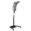 Modern Metal Salon Hair Heater Dryer Rotating 360 Degrees Standing Hair Processor for Barbershop