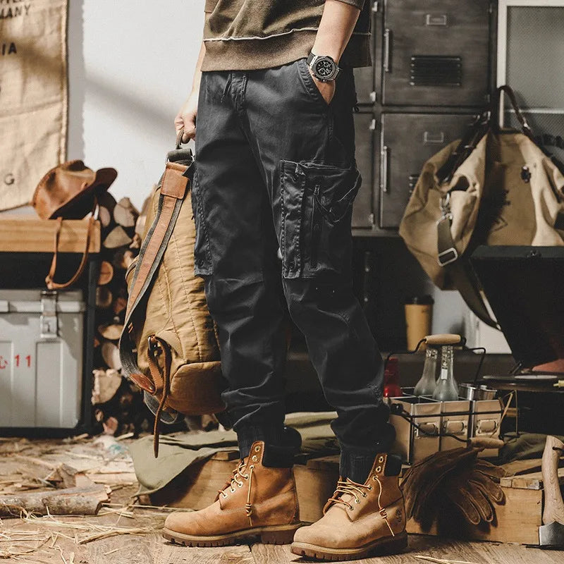American Work Pants Men's Straight Autumn New Style Functional Urban Outdoor Commuting Mountain Tactical Casual Pants