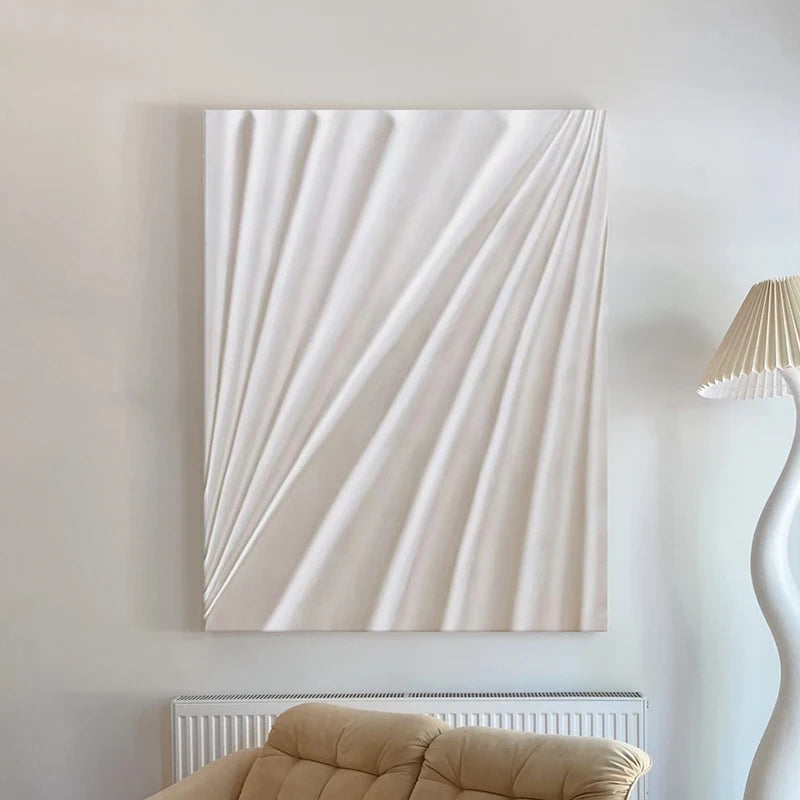 New Trends Design Handmade Plank Carving Wall Decor Modern Painting Wall Art Relief Painting