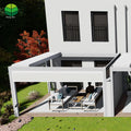 Metal Slats Deck Canopy Louver Sun Panel Powder Coated Gazebo Pergola Bioclimatic Louvered Aluminum for Window Made in China