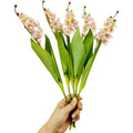Artificial Flower Lily of The Valley Silk Flowers with Stems for WeddingParty Floral Arrangements Home Centerpiece Table Decor
