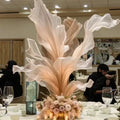 New Arrival Handmade Giant Flowers Artificial Large Silk Flower Centerpiece Flowers for Wedding Stage Decoration