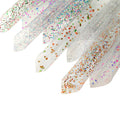 Thickness 0.4mm Large Expanse of Transparent PVC with Golden Scallions for Bags and Shoe Materials and Cosmetic Bag PVC Film