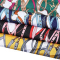 Wholesale Spring Summer Women Fashion Clothing Satin Printing Chiffon Fabric Printed