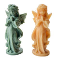 Natural Crystal Stone Carved Nephrite Angel Statue Crystal Angel Figurine