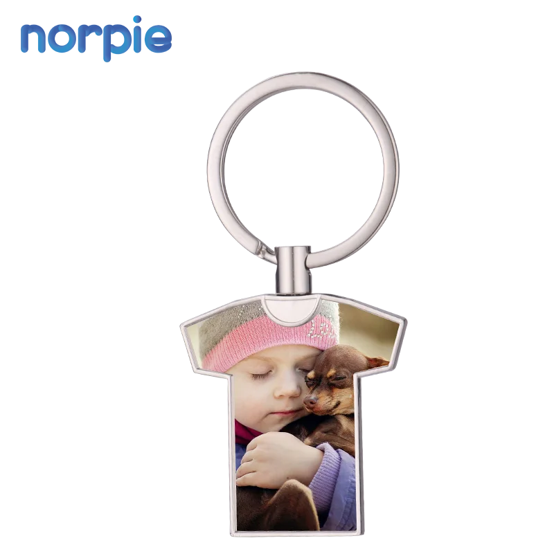Factory Wholesale Customized DIY Logo Sport Sublimation Metal Keychain Custom Keychain