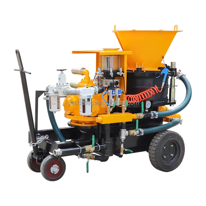 10m3/h air Motor Driven Concrete Spraying Machine Shotcrete Machine for Concrete Repair and Slope Stabilization