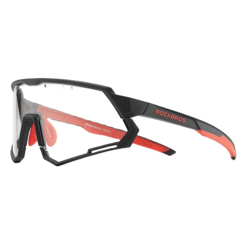 ROCKBROS Dual Lens Cycling and Motorcycle Goggles Removable Bicycle Glasses with Dispensing Feature