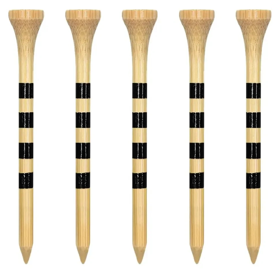 Factory Price Wholesale Bamboo Wood Cup Printed Golf Tee Custom Logo Packaging Tee