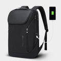 Yakeda Hardshell Backpack Waterproof Computer Backpack with Usb Charger Port Unisex Modern 15.6 Inches Laptop Backpack