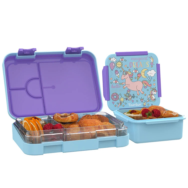 Factory Wholesale Kids Custom School Lunch Container Eco Friendly School Lunch Box Set