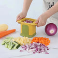 2026 New Creative Multifunctional Vegetable Cutter New Household Hand Pressure Potato Cutting Kitchen Artifact