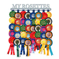 Custom Designer Birthday Horse Show Rosette Fabric Ribbons Awards Badge  for Wedding Party Events Decoration
