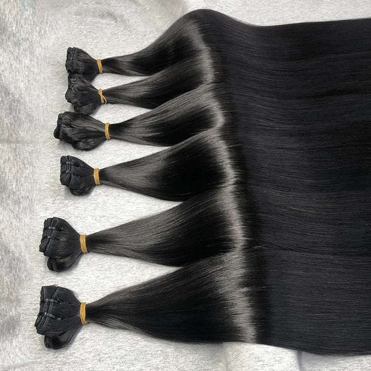 Drop Shipping Raw One Donor Cambodian Bone Straight Unprocessed Human Hair Cuticle Aligned Single Donor Raw Hair Vendor