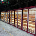 Cigar Humidor Cabinet Pharmacy Shop Cash Counter Design Display showcase Cherry Cigar Cabinet Electric Cigar Humidors