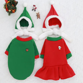 Wholesale Dog Christmas Costume T-shirt Stockings