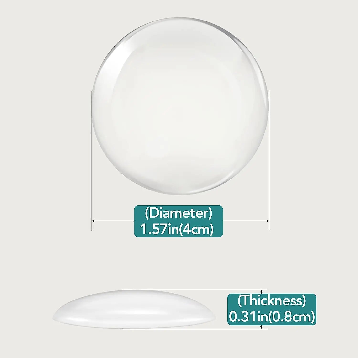 Hot Selling Clear Color Door Stopper Soft Gel Sticky Nano Pad Self-adhesive Stopper Shock Absorber Stickers