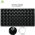 32 50 72 105 128 200 Cells Biodegradable Seedling Tray Seeder for Plants Fruits vegetable flower
