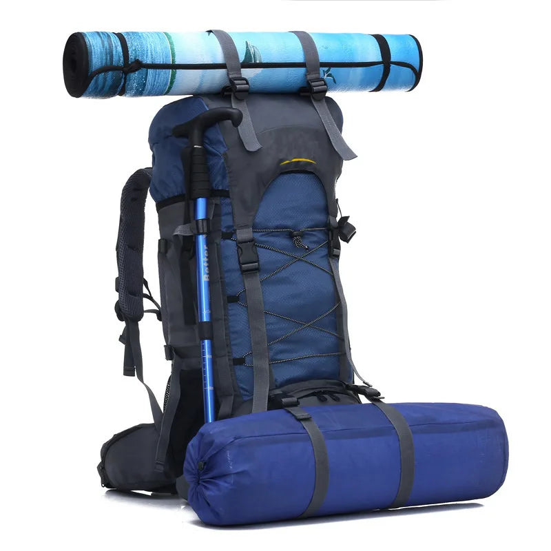 IRONDONKEY 60L Backpack Waterproof Outdoor Sports Bag Camping Hiking Backpack