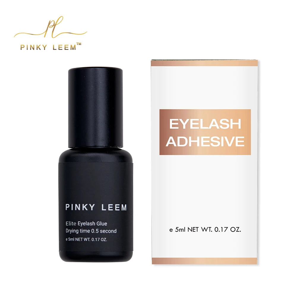 Pinky leem Elite Lash Extension Supplies Glue Vendor Anti-white Packaging Adhesive Professional clear Custom Lash Extension Glue