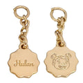 Wholesale Engraved Metal Brand Logos Label Custom Handbag Metal Tags Plate for Bag Luggage
