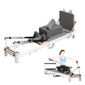 Professional Custom Design 3 in 1 Sound Off Smooth Body Shaping Aluminum Pilates Reformer