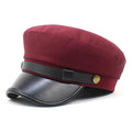 Cheap Price Wholesale China Manufacture Autumn Winter Woman Fashion British Retro Octagonal Beret Hat