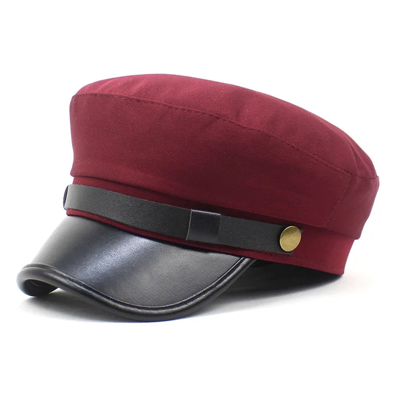 Cheap Price Wholesale China Manufacture Autumn Winter Woman Fashion British Retro Octagonal Beret Hat
