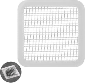 HONGDEC Anti-Odor Mat Plastic Hair Catcher Sticker Anti Clog Floor Drain Cover for Home Apartment Bathroom Use