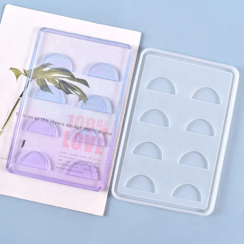 Eyelash Tray Resin Mold Eyelash Case Mold Eyelash Holder Silicone Mold