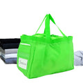 2023 Commercial Custom 420D Waterproof Polyester Drawstring Laundry Storage Bag with Handle 40L Capacity Home Washing Use