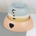 Pet Supplies Love Single Dog Cat Food Plastic Bowl
