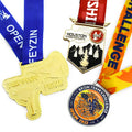 CNC Machine to Make Personalized Run Promotion Fun Champion Custom Sport Alloy Enamel Medallas Medal