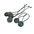 Custom Brand Garment Clothing Seal Tag Plastic String Lock Seal Tag for Jewelry Tag