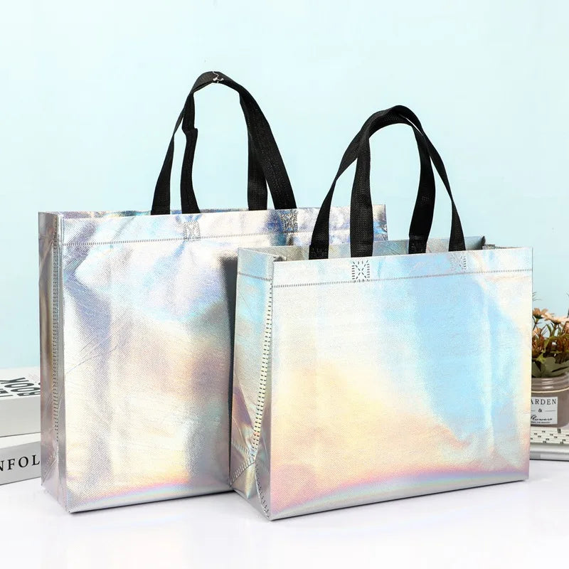 Custom Non-Woven Gift Bag Eco-Friendly Reusable Shopping Bag with Handle Wholesale Price for Retail Packaging Promotional Events