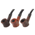 Erliao Wooden Smoking Accessories Solid Wood Tobacco Pipe Heather Wood Smoking Pipe Wholesale
