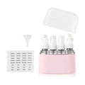 Pink 50ml 4-in-1 Plastic Pump Bottle Set for Lotion and Spray Convenient  Portable Travel Kit with Practical